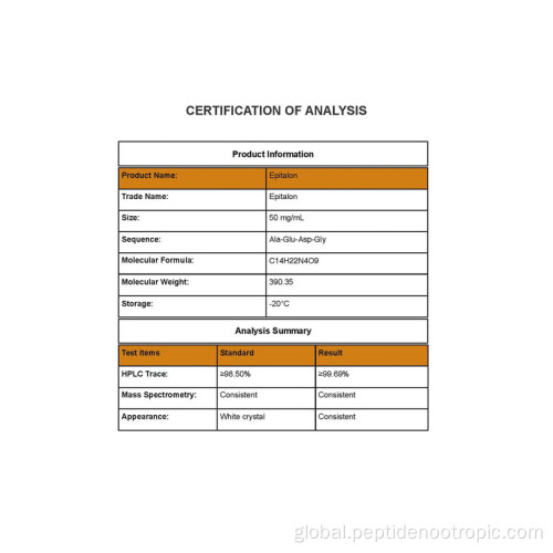 Epithalon 10mg Prix Bodybuilding Epithalon 10mg Epitalon prix Supplier